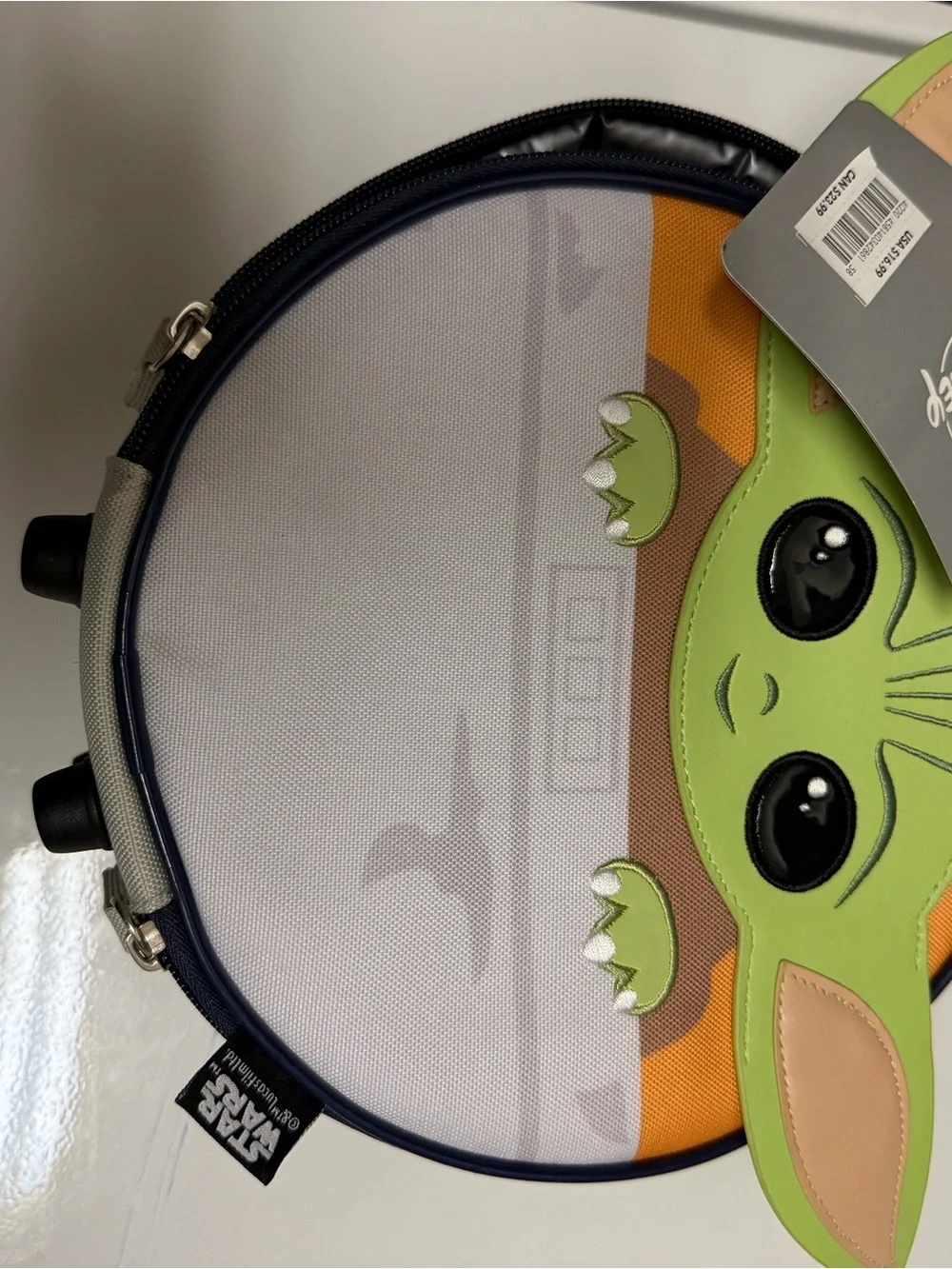Yoda Disney Kids Character lunchbox  - Green & Orange nwt